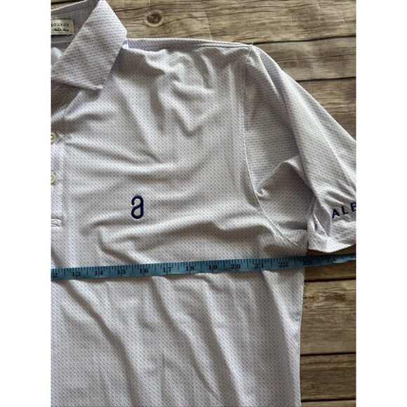 Holderness & Bourne The Demaret Golf Tee "a" Short-Sleeve Polo Shirt Large White - Picture 5 of 8